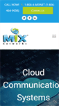 Mobile Screenshot of mixnetworks.com